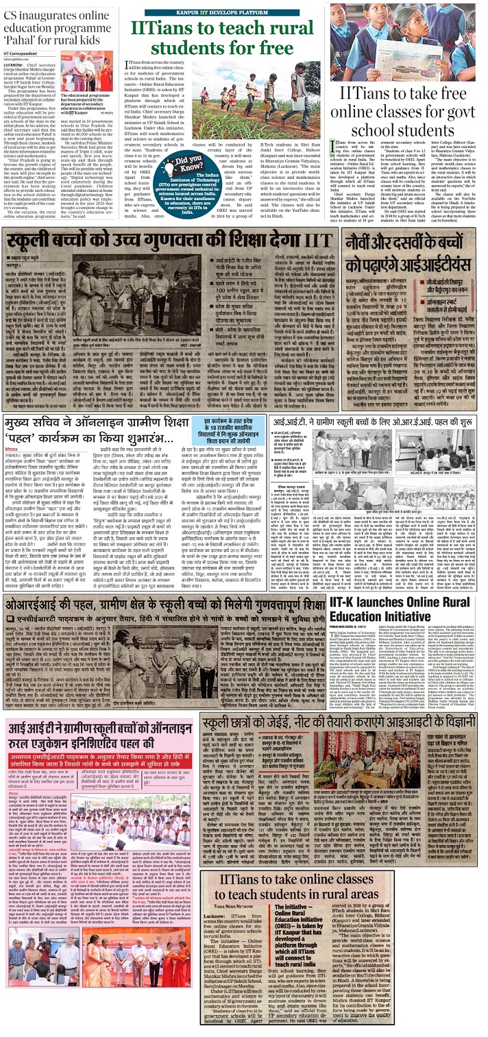 IITK launches OREI