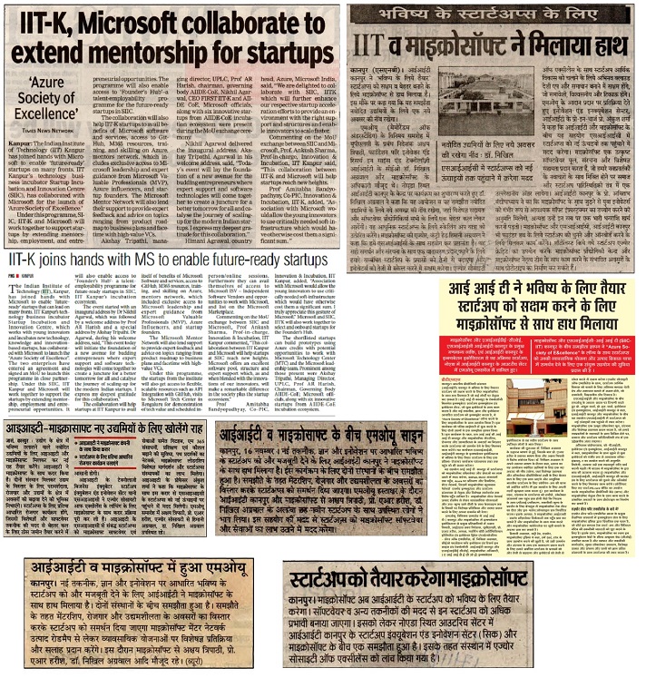 IIT-Kanpur, Microsoft collaborate 